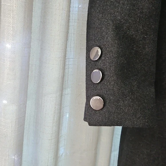 NEW GUESS WOOL PEACOAT DRESS COAT - Picture 5 of 16